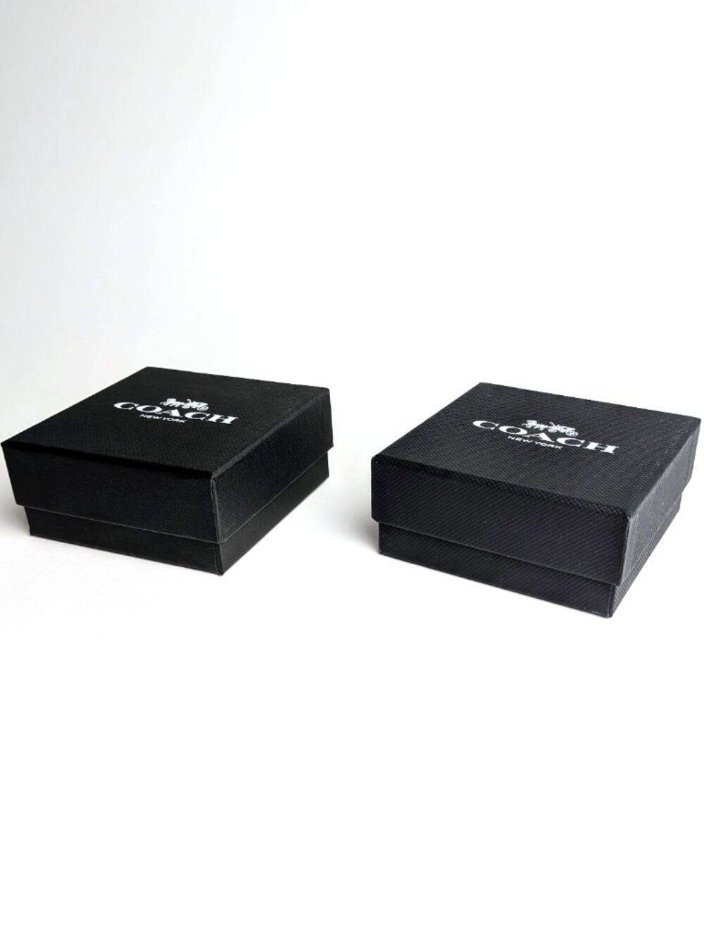 Coach Small Black Gift Boxes - set of 2 - Picture 3 of 8